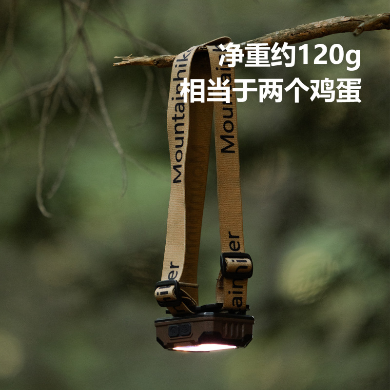 山之客户外强光头戴灯大泛光便携头戴灯COB灯珠高亮挥手感应头灯|undefined