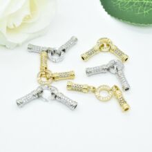 18K����ɫ΢��ʯ�A�ο��p�����^�B�ӿ�DIY�������β�����