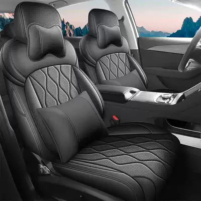 Modelə uyğun (Original) oturacaq örtükləri of Geely Galaxy Starlight 6 - mysterious-black-deluxe-edition-note-the-model-year-front-row-fully-covered-rear-row-partially-covered