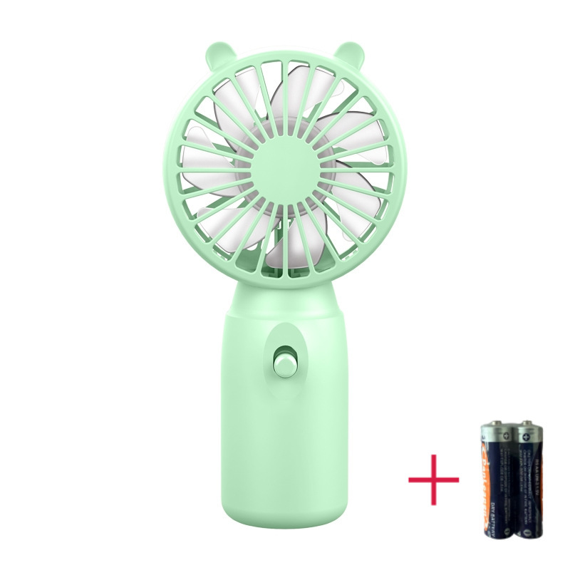 新型手持ち小型ファンミニ乾電池携帯型扇風機イベントプレゼント卸売り小型扇風機ロゴ|undefined