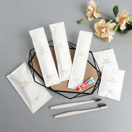 酒店一次性牙刷梳子 民宿宾馆客房软毛牙刷洗漱套装酒店用品供应