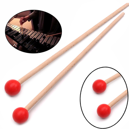 Xylophone hammer marimba wooden mallet drumstick musical instrument drumstick keyboard tambourine percussion carillon lotus drum stick 365mm
