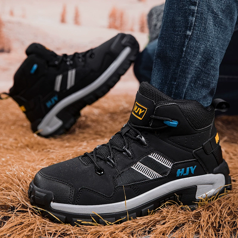 Трансграничная мужская обувь большого размера на открытом воздухе мода высокие ботинки Мартин на открытом воздухе