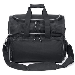 Factory multi-functional outdoor portable bowling bag indoor bowling bag bowling bag with double ball bracket