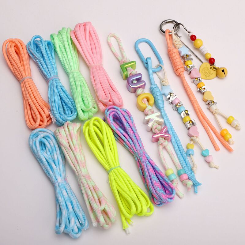 Glow-In-The-Dark Paracord 7-Core Nylon Climbing Rope Handmade DIY Bracelet Bag Pendant Jewelry Accessories Materials Wholesale Glow-In-The-Dark Paracord 7-Core Nylon Climbing Rope Handmade DIY Bracelet Bag Pendant Jewelry Accessories Materials Wholesale