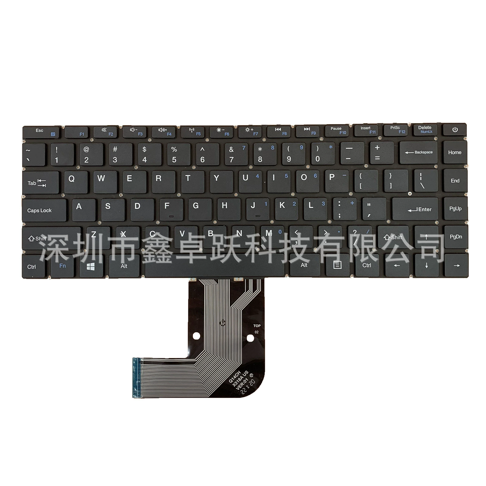 Совместимая встроенная клавиатура для ноутбука GATEWAY MB3181004 Q14CH X318A