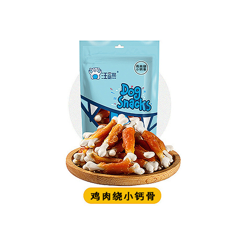 Pollo alrededor del hueso de la leche-100g