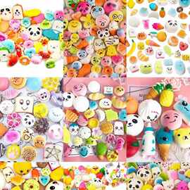 小慢回弹随机混仿真pusquishy慢回弹减解压工艺品玩具软玩具摆件