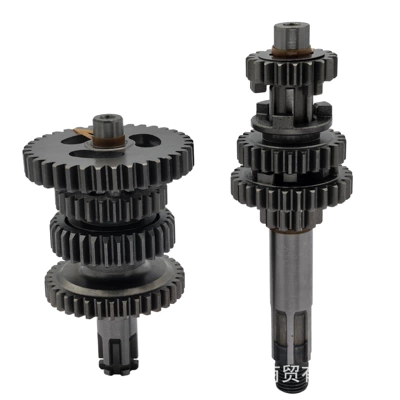 Main and Auxiliary Shafts, Transmission gear and shaft