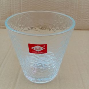 2 юаней оптовая продажа 300ml молот стеклянная чашка чашка молоко чайная чашка противоскользящая стеклянная чашка два юаня