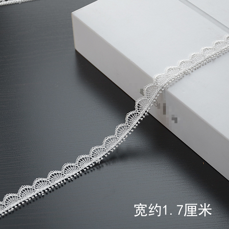 Y8YO bordado encaje vacío soluble en agua accesorios de encaje accesorios de ropa material de decoración DIY tocado hecho a mano