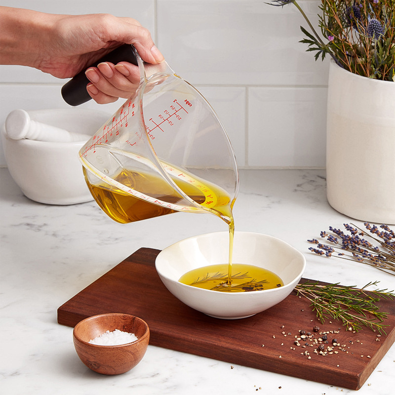 Multi-ángulo de fácil vista taza de medición herramienta de medición con escala hogar hornear herramienta peso estándar ml taza de medición transparente cuerpo