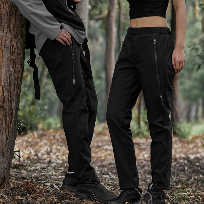 Winter Velvet Thickeneded Assault Pants for Men, Outdoor Windproof and Waterproof Ski Soft Shell Pants, Sports Mountaineering Warm Pants for Women Winter Velvet Thickeneded Assault Pants for Men, Outdoor Windproof and Waterproof Ski Soft Shell Pants, Sports Mountaineering Warm Pants for Women