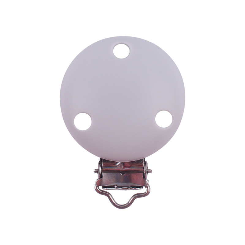 Bebé suministros de silicona chupete clip calmante bebé DIY35mm clip chupete cadena anti-gota accesorios de la cadena Nuevo