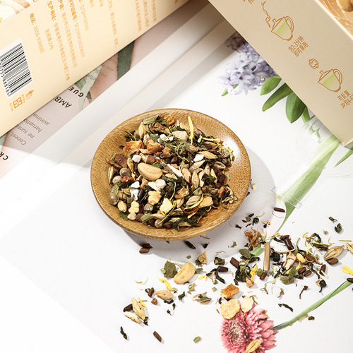 Chen Huayuan Monkey Head Mushroom Clove Sea Buckthorn Tea, Flower Tea Buddha's Hand Haws Non-Gut Nourishing Chrysanthemum Licorice Tea, One Piece Shipping