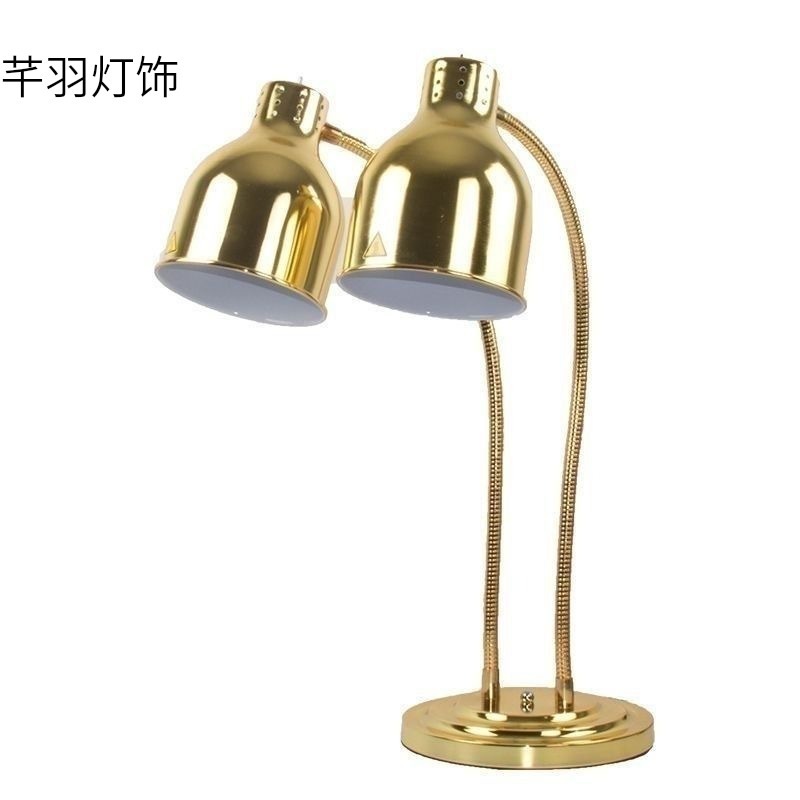 双头自助餐食物保温灯 食品披萨展示灯 软管灯摇摆灯加热烤肉|undefined