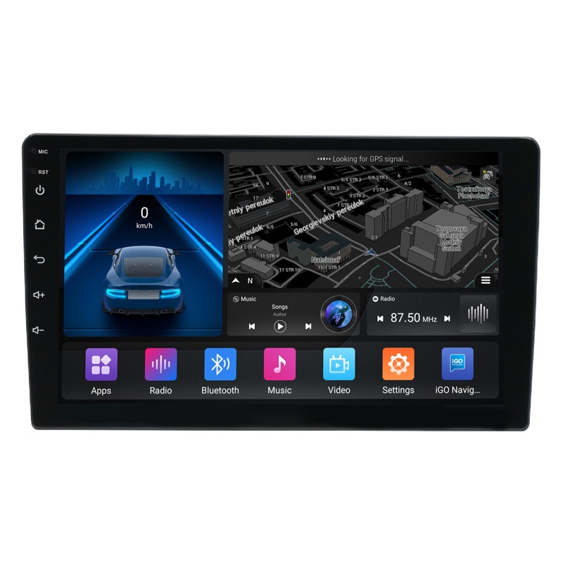 Navegación del coche fangyitong 7862 Android 9 pulgadas 10 pulgadas coche control central MP5 gran pantalla universal máquina 12,3 todo-en-una máquina