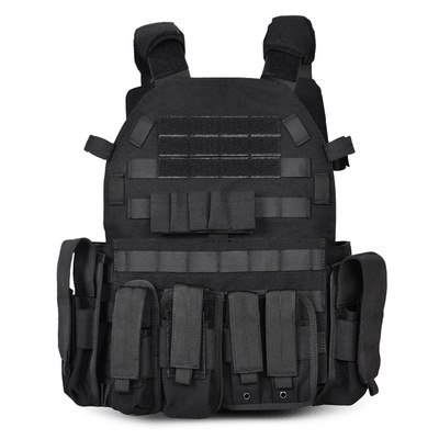 outdoors train vest protect Vest Be on duty Mount black Nylon clip Manufactor On behalf of