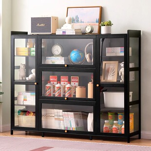 Bamboo Floor-Standing Storage Rack Storage Rack Living Room Bedroom Study Sundry Storage Rack Assembly Storage Cabinet