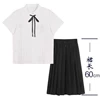 No embroidery Affiliated short sleeve+collar+skirt
