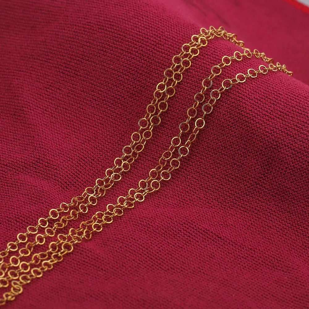 304 Stainless Steel Material 1 Piece 304 Stainless Steel 1M Jewelry Accessories Chain