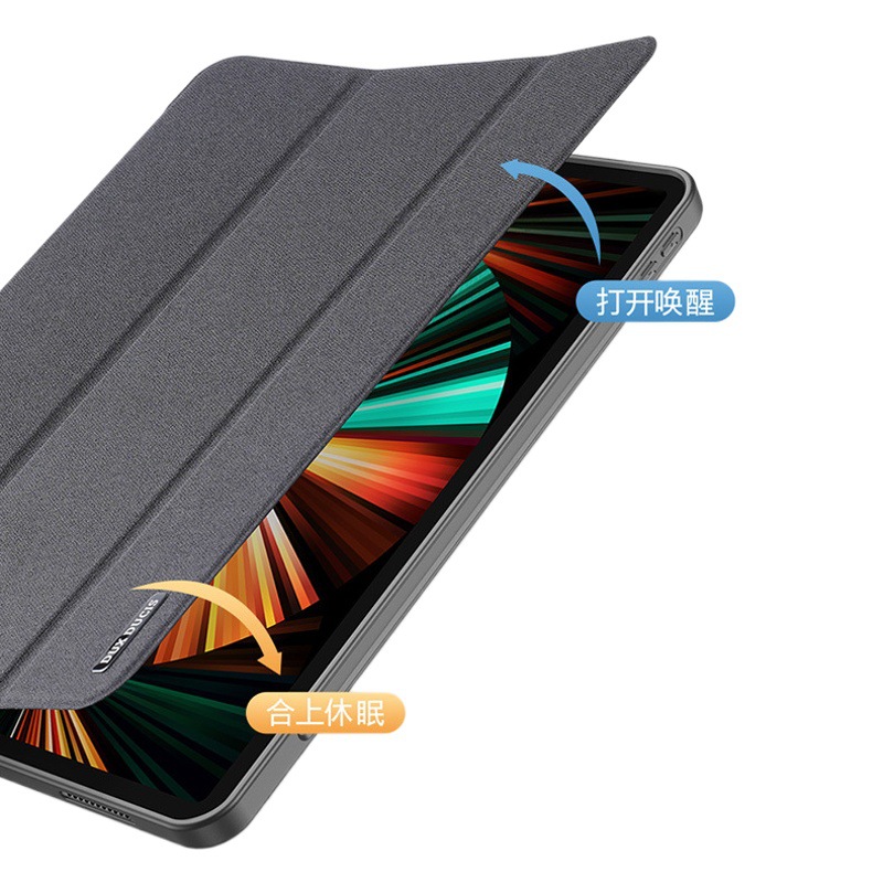 Funda protectora magnética anticaídas para iPad Pro 13, Air 13, con función de reposo y tapa abatible, al por mayor.