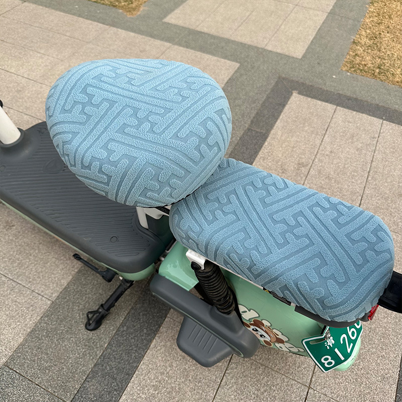 新型ジャカード電気自動車の座布団カバー四季通用の日焼け止め通気性が柔らかい高弾電気自動車の座布団|undefined