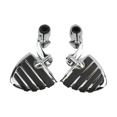 King Street Glide Aluminum Alloy – Motorcycle pedals - bracket-a-short-handle-pedal-b-2-electroplating
