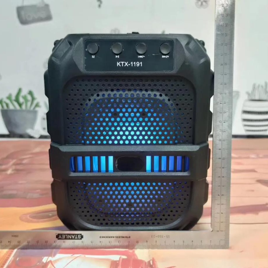 Altavoz Bluetooth portátil GTS-1191 de 6.5 pulgadas, sonido potente