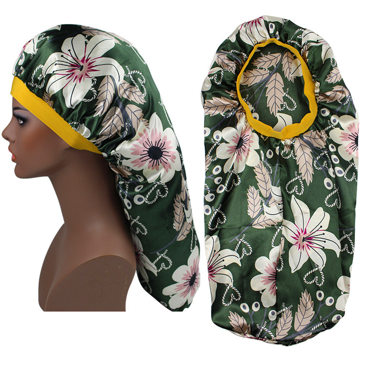 Women's Basic Retro Flower Leopard Printing Eaveless Beanie Hat display picture 1