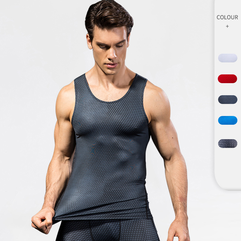 Men's 3 d printed vest  latin ballroom salsa dance vest modern dance fitness running training vest body stretch quick-drying sleeveless shirts for man