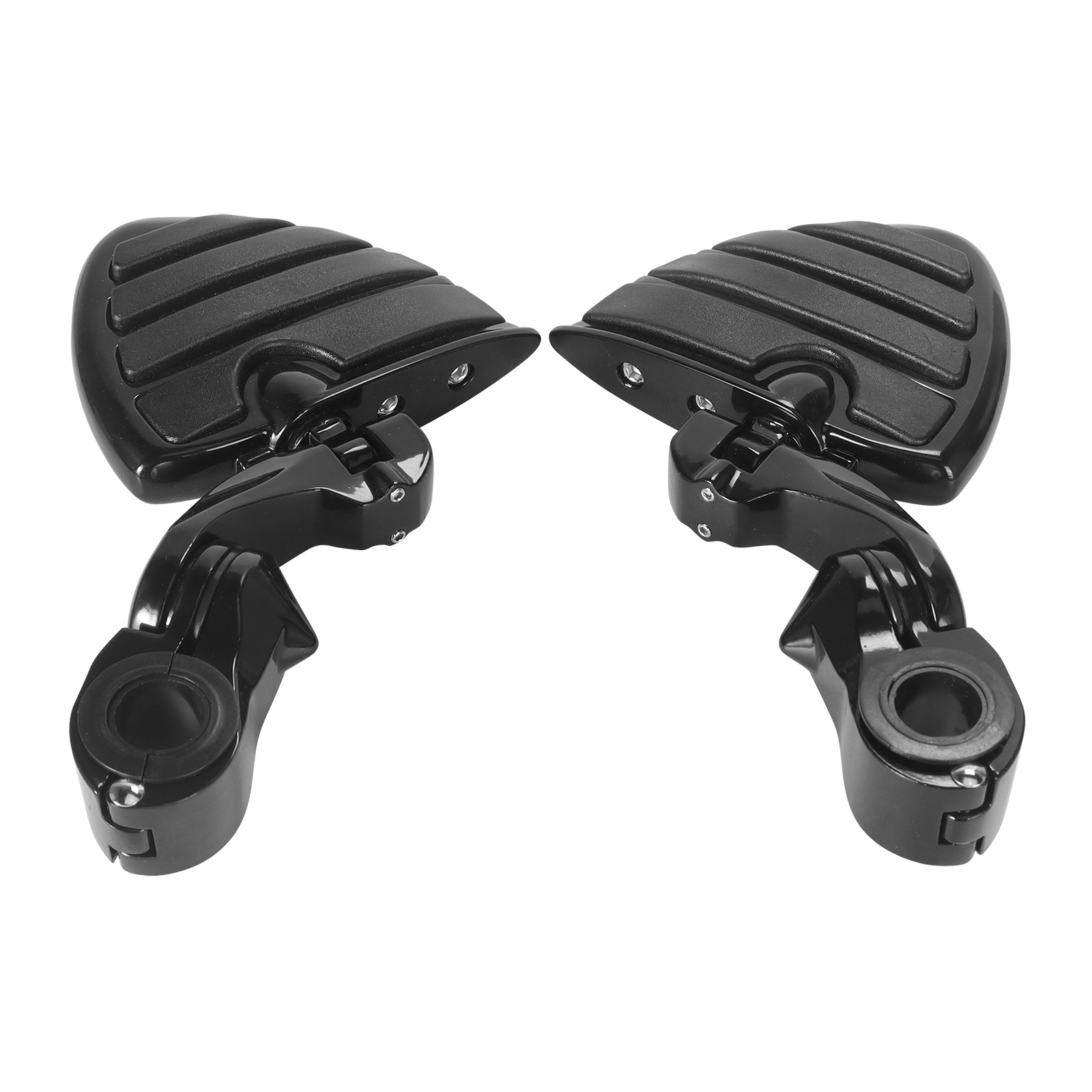 Motorcycle Footrest Bracket Set Short Version Harley Road King Street Glide Aluminum Alloy Leisure Footrest Modification Parts