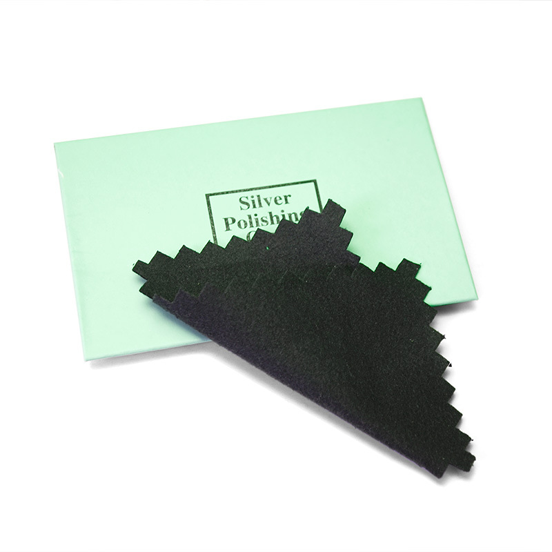 Soft Cloth Silver Cloth Pure Cotton Double-Faced Fleece Luxury Titanium Steel Jewelry Care Polishing Maintenance Use B002