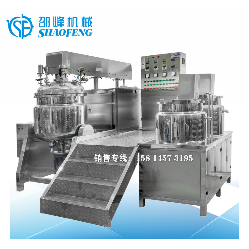 牙膏生产线 牙膏灌装封尾机 牙膏装盒机 牙膏生产搅拌设备