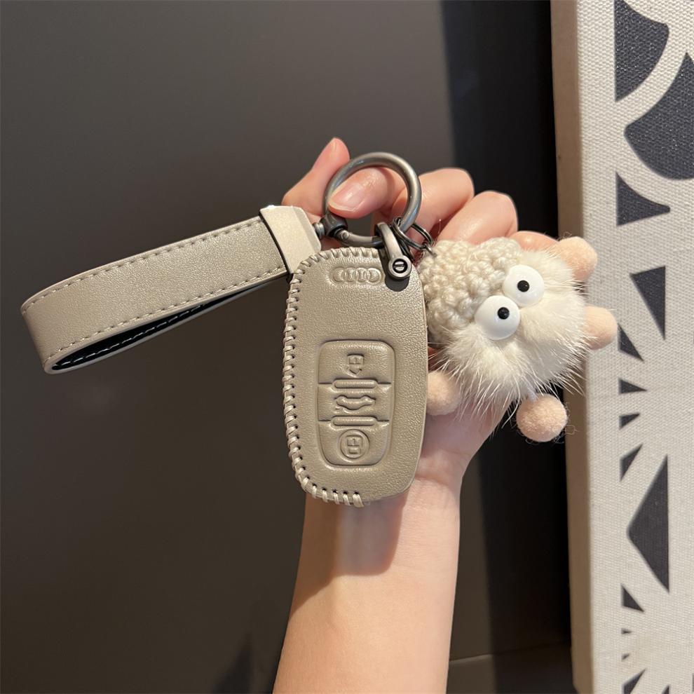 Audi key cover a6l a4l shell q5l buckle a3 q3 q3 special q2l high-end a4/a5/a6/a7/a8 buckle