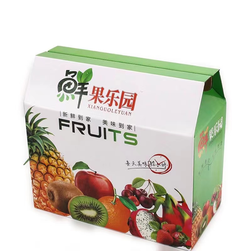 Caja de frutas, caja de regalo, caja de regalo de embalaje, caja de regalo de manzana general, caja vacía de uvas, centímetros personalizados, LOGO