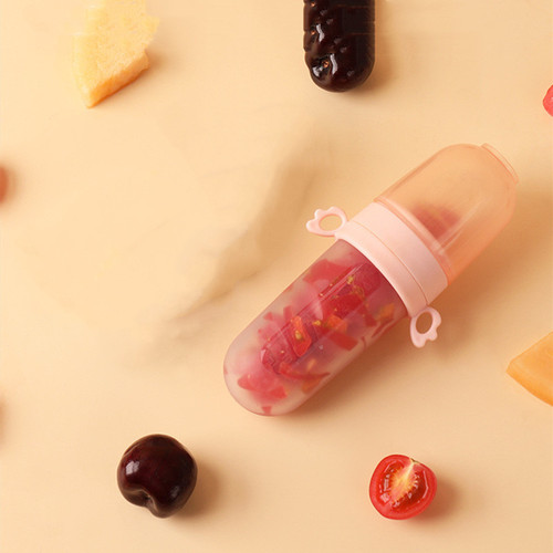 Baby fruit food supplement bite bag fruit and vegetable fun rice cereal spoon silicone pacifier tool baby bite artifact
