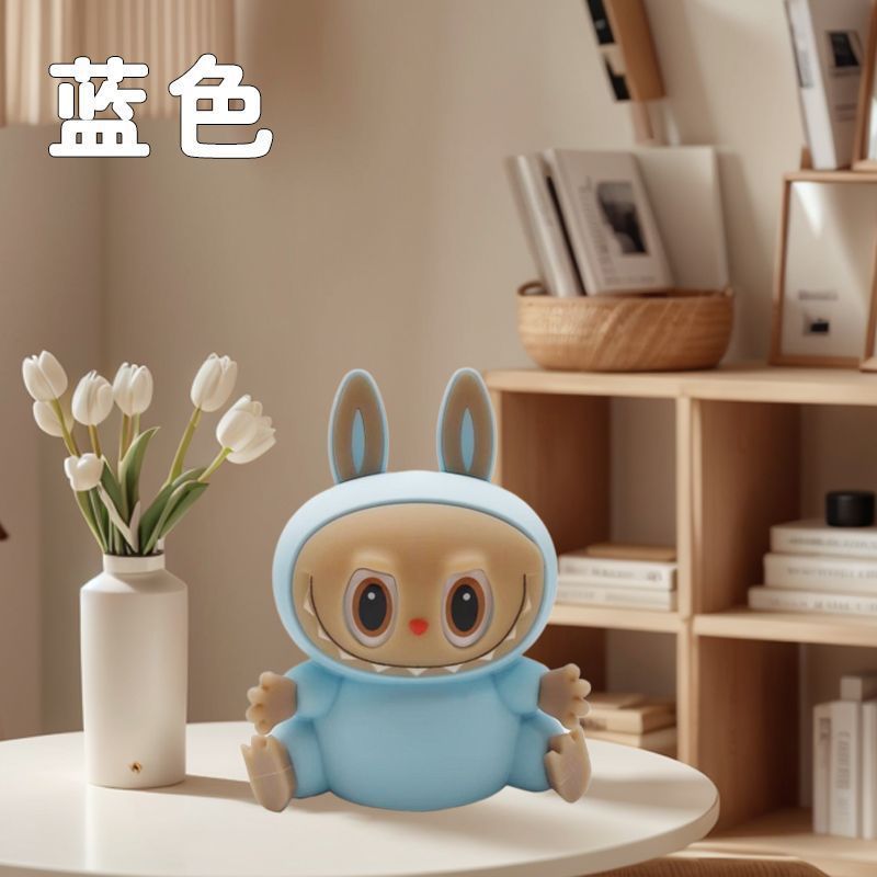 Labubu パットライト充電式シリコン寝室睡眠ベッドサイド睡眠雰囲気ライト人気のナイトライト|undefined