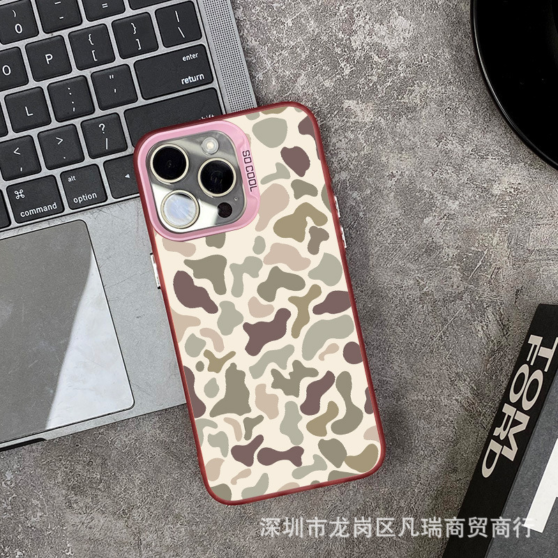 ヒョウ柄 Apple 15 カラーシルバー iPhone14pro クリエイティブ 13/11promax つや消し 16e 保護 xm7 に適しています。|undefined