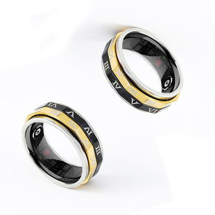 Smart Ring Fashion Wear Accessories Smart Health Sports Step Meter Sleep Heart Rate Blood Oxygen Monitoring Smart Ring