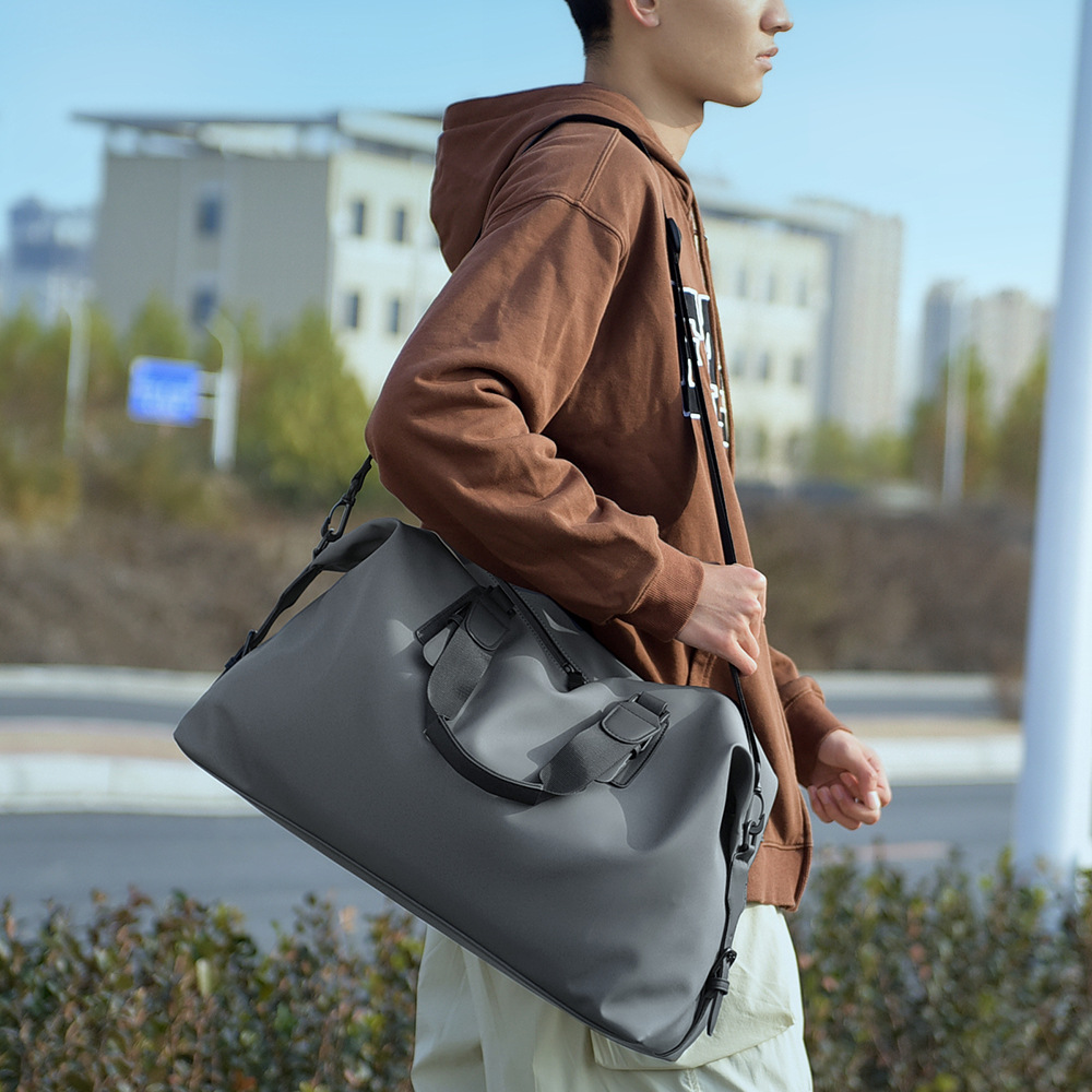 Bolsa de fitness transfronteriza, bolsa de viaje de gran capacidad, bolsa de viaje de yoga, bolsa de viaje de moda, bolsa de mano casual, simple para hombres