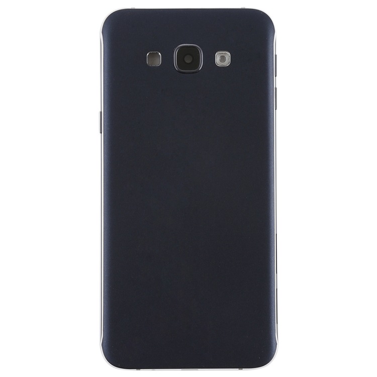 Aplicable para Samsung para Galaxy A8 cubierta trasera con botones laterales y anillo de foto