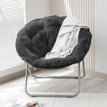 直营大号靠背成人月亮椅太阳椅懒人椅沙发椅躺椅折叠椅休闲沙滩椅