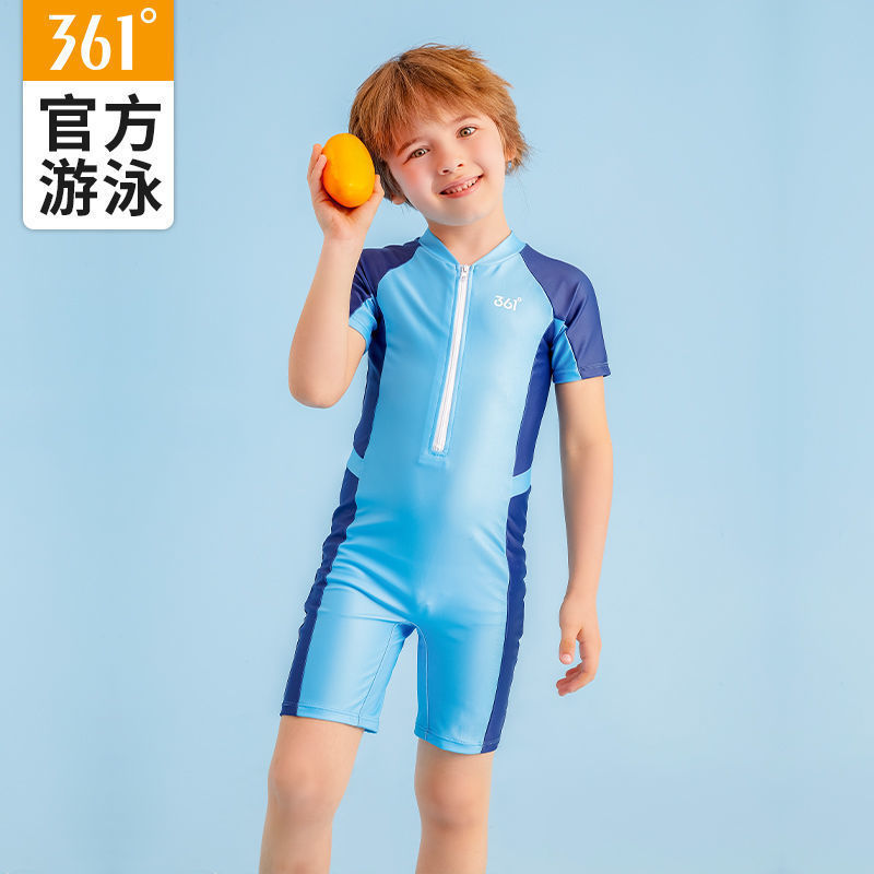 361子供の水着の男の子の小さい子供のファッションの速乾の水着のサーフィンの服の水泳のトレーニングの水着|undefined