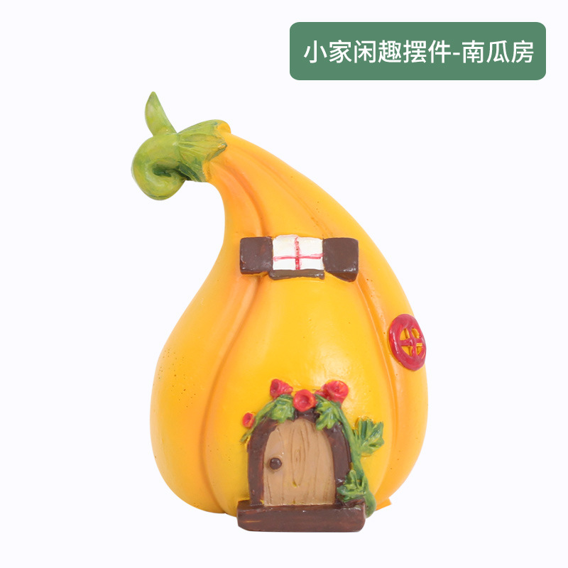 Nanyuan Chuanfang creativo dibujos animados Xiaojia ocio decoración de resina jardinería maceta escena a juego decoración del hogar al por mayor