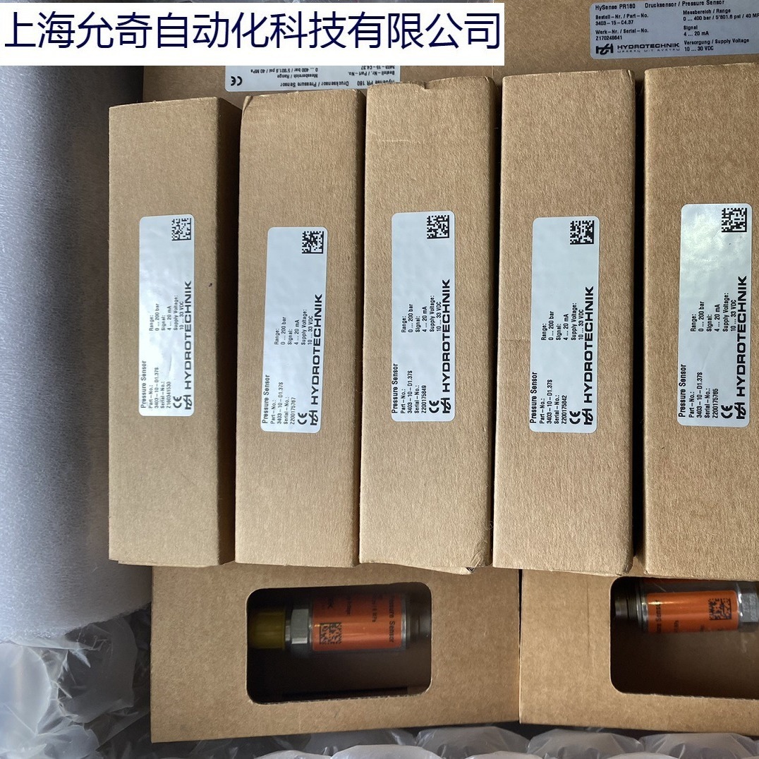 HT-PD 全新原装HYDROTECHNIK海德泰尼克压力传感器3403-10-D1.37S