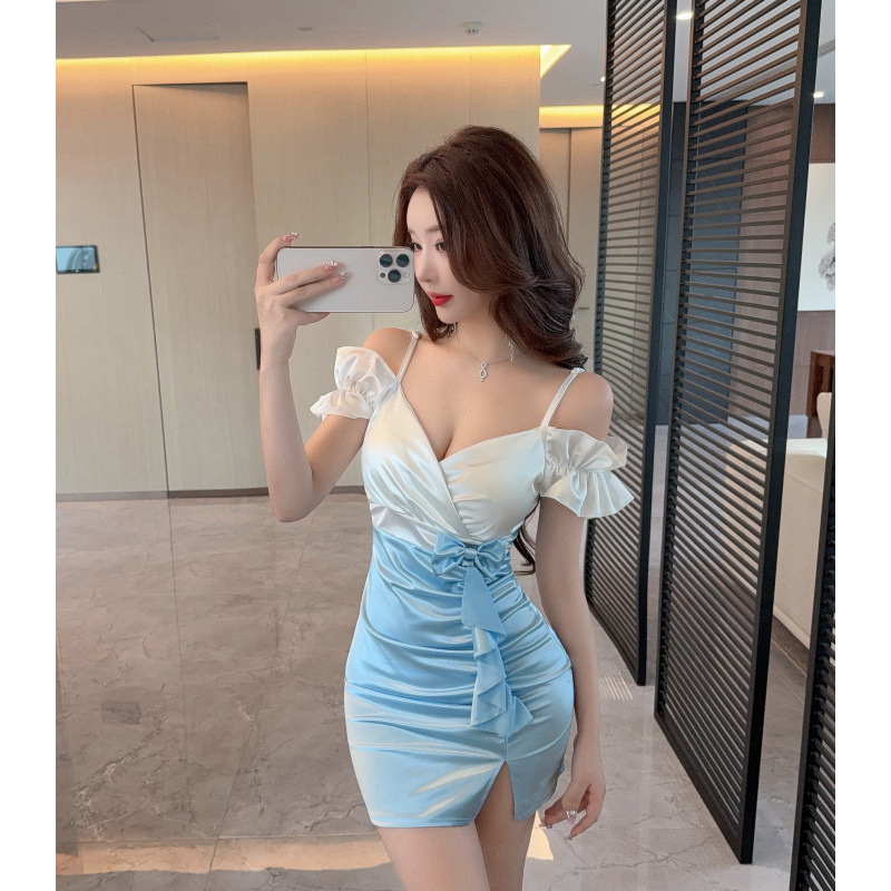 파란색과 흰색