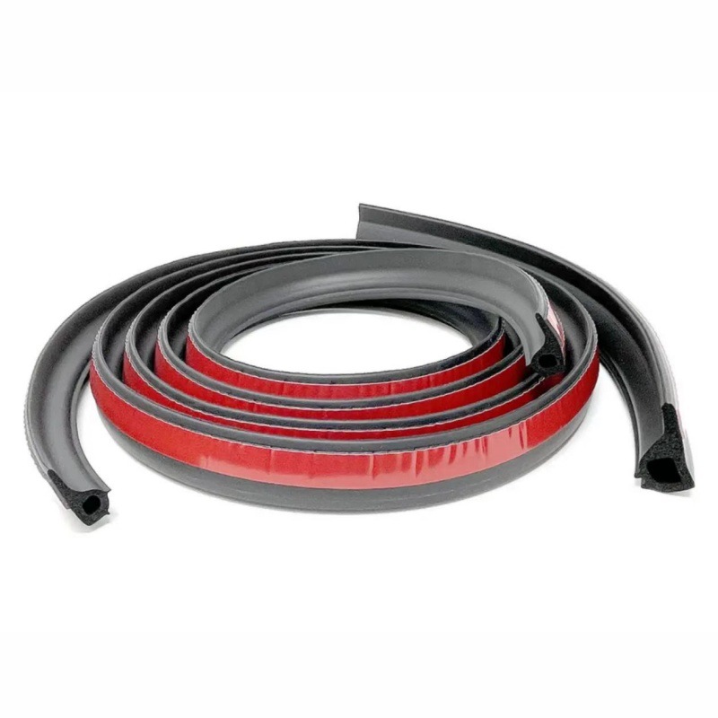 新款P型车门密封条货车防撞条三元乙丙发泡橡胶条P型防尘防异响条