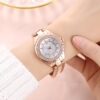 Watch for elementary school students, trend fashionable starry sky, steel belt, quartz watches, new collection, simple and elegant design, bright catchy style