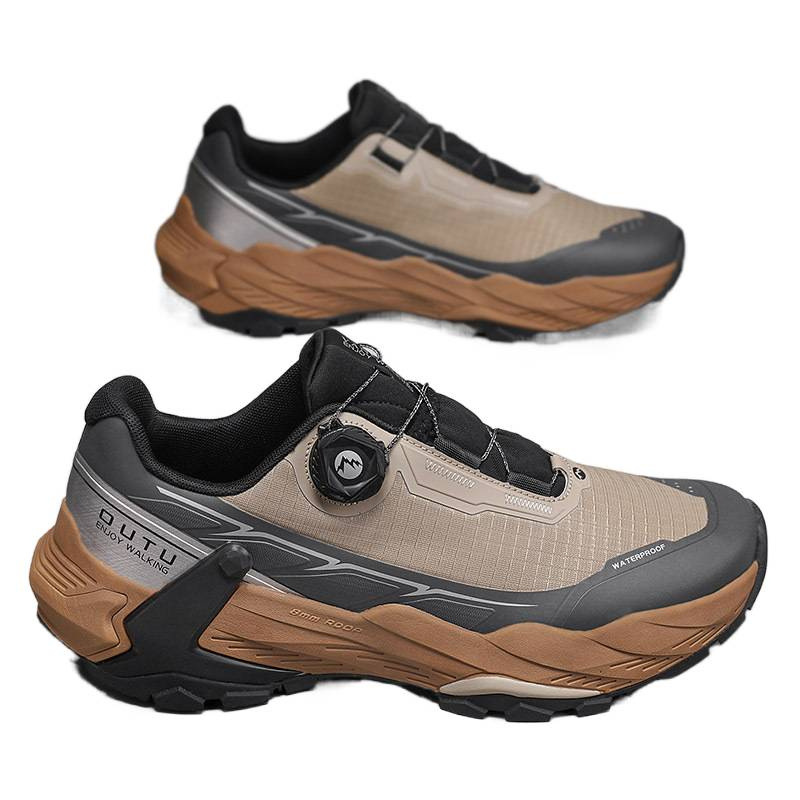 Zapatos de montaña para hombres 2025 nuevos primavera y verano transpirables deportes ocio impermeables antideslizantes al aire libre correr zapatos de protección laboral